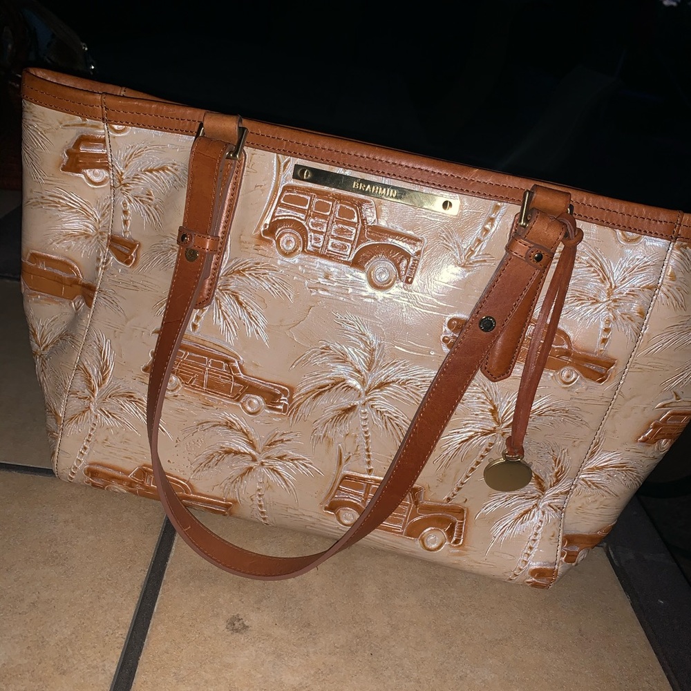 Brahmin copa cabana satchel